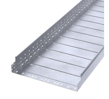 Лоток перфорированный Профи INOX (AISI 316) 500х100x3000 (1,0 мм) (6 м/уп)  PR16.13505  Промрукав