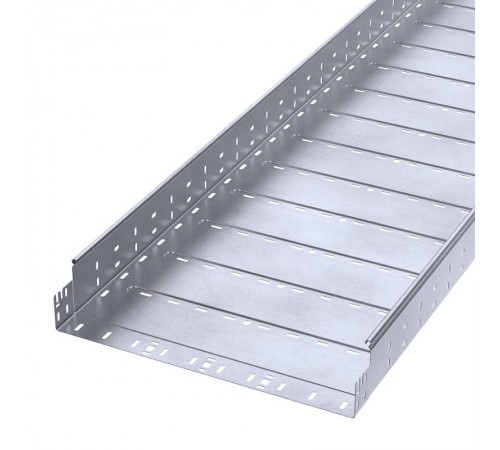 Лоток перфорированный Профи INOX (AISI 316) 500х100x3000 (1,2 мм) (6 м/уп)  PR16.13547  Промрукав