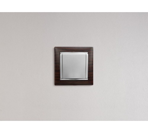 Valena Алюминий Розетка 1-ая с/з с крышкой  770122  Legrand