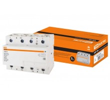 Контактор модульный КМ100/4-100 4НЗ  SQ0213-0024  TDM