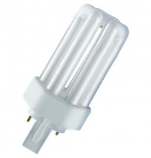 Лампа энергосберегающая КЛЛ 26Вт GX24d-3 тепло-белая 3000К DULUX T 26W/830 PLUS GX24D 10X1  4050300342061  Osram