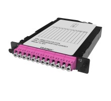 Претерминированная кассета 12ОВ 50/125 OM4, 1xMTP(12)f/6xLC Duplex, 1/2 HU  RNCTFLHU124  DKC