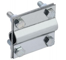 Зажим заземл. крест. стержень-стержень оц. сталь  ZGC43-11-1-16  IEK