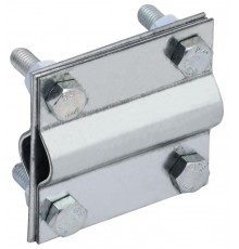 Зажим заземл. крест. стержень-стержень оц. сталь  ZGC43-11-1-16  IEK