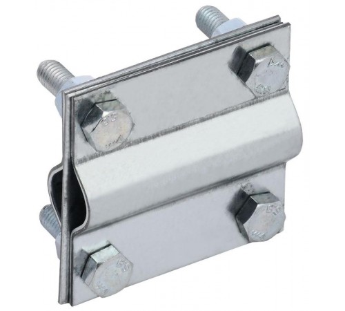 Зажим заземл. крест. стержень-стержень оц. сталь  ZGC43-11-1-16  IEK