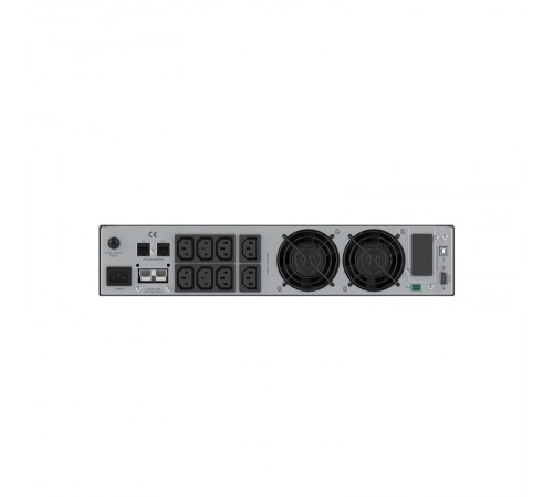 Онлайн ИБП, Small Rackmount, 2000VA/1800W, 8xIEC C13, Rack 2U, без АКБ  SMALLR2A0PI  DKC