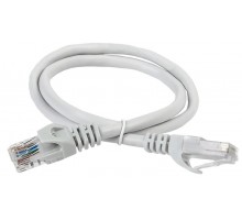 Коммутационный шнур (патч-корд), кат.6 UTP, 15м, серый  PC01-C6U-15M  ITK
