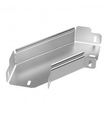 Угол горизонтальный 90 градусов Стандарт INOX (AISI 304) 100х50  PR16.3494  Промрукав