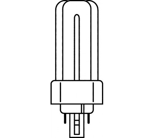 Лампа энергосберегающая КЛЛ 32Вт GX24q-3 830 U образная DULUX T/E  4050300348582  Osram