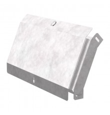 Угол вертикальный внешний 45 градусов с крышкой Стандарт 400х50   PR16.0574  Промрукав