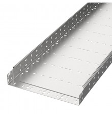 Лоток перфорированный Профи 400х80х3000 (2,0 мм) (6 м/уп)  PR16.5094  Промрукав