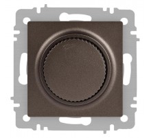 Светорегулятор Intro Accent 6-401-08 поворотный, 600Вт 230В, IP20, СУ, бронза  Б0063684  Intro