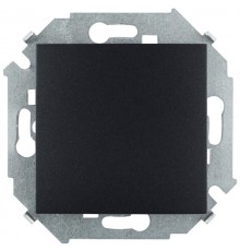 Simon 15 Графит Выключатель 1-кл проходной с 3-х мест (перекрёстный), 16А 250В, винт. зажим  1591251-038  Simon