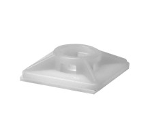 Монтажная база двойная самоклеящаяся 19x19 (спец.состав), белая для хомутов шириной до 3,6мм  25467SR3MV  DKC