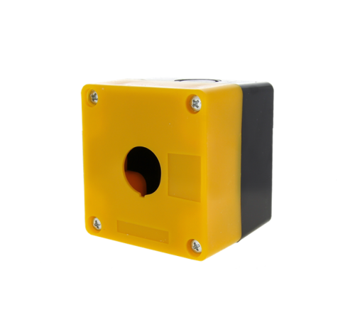 Корпус КП101 пластиковый 1 кнопка желтый EKF PROxima  cpb-101-o  EKF