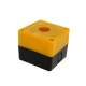 Корпус КП101 пластиковый 1 кнопка желтый EKF PROxima  cpb-101-o  EKF