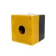 Корпус КП101 пластиковый 1 кнопка желтый EKF PROxima  cpb-101-o  EKF