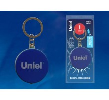 Фонарь-брелок Стандарт S-KL022-T BLUE   1LED. 2*CR1220 н/к. Пластик. Синий  UL-00004097  Uniel