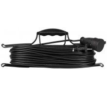 Удлинитель силовой ЭРА GREEN LINE FR-10-40m Greenline на рамке 1 розетка без заземления 40м ПВС 2x1мм2   Б0065095  ЭРА