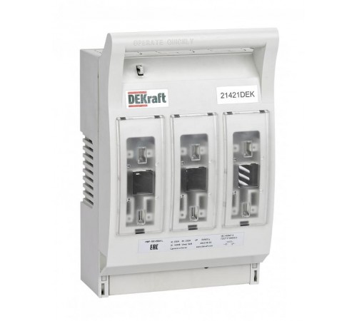 ПВР горизонтальный 250А 3ф отключение_ПВР-102  21421DEK DEKraft