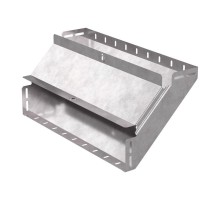 Угол вертикальный внутренний 90 градусов с крышкой Стандарт 500х100   PR16.0606  Промрукав