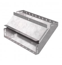 Угол вертикальный внутренний 90 градусов с крышкой Стандарт 500х100   PR16.0606  Промрукав