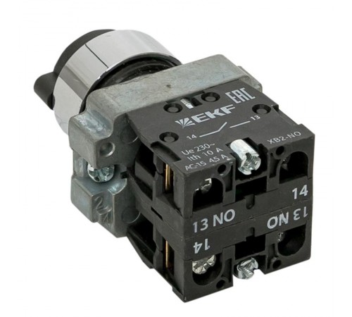 Переключатель BG33 3P с замком не возвратный 2NO EKF PROxima  xb2-bg33  EKF