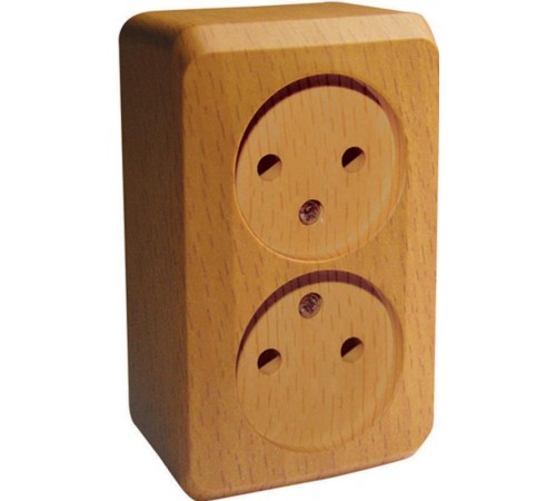 Этюд Бук О/У Розетка 2-ая без заземления без шторок  PA16-005T  SE