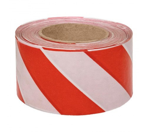 Лента оградительная ЛО "Красно-белая" 75х250 Basic  lo-75x250-bas  EKF