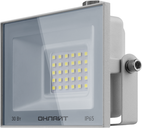 Прожектор светодиодный OFL LED 90 135 OFL-30-6K-WH-IP65-LED  90135  ОНЛАЙТ