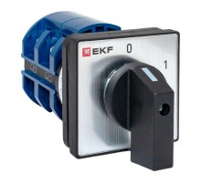 Переключатель кулачковый ПК-1-13 63А 3P "0-1" IP65  pk-1-13-63-65  EKF
