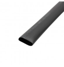 Термоусаживаемая трубка двухстенная клеевая 19,1/9,55 мм черная (уп. 10 шт. по 1 м)  26-2107  REXANT