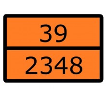 Знак для маркировки опасных грузов "Номер ООН 39/2348" ГОСТ Р 52290-2004 300х400 мм  an-7-39-2348  EKF