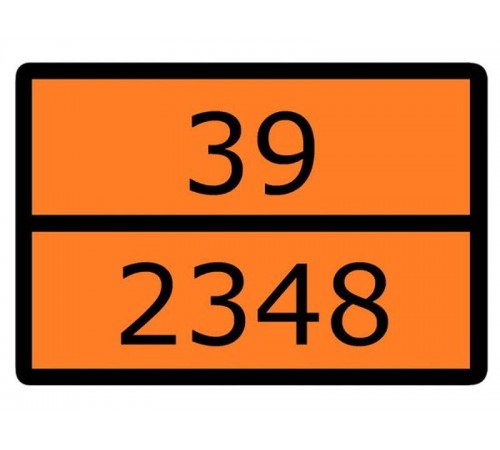 Знак для маркировки опасных грузов "Номер ООН 39/2348" ГОСТ Р 52290-2004 300х400 мм  an-7-39-2348  EKF