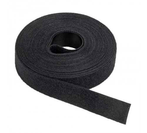 Хомут-липучка 20 мм (5м ролл) черный EKF PROxima  hlft-2-b  EKF