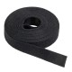 Хомут-липучка 20 мм (5м ролл) черный EKF PROxima  hlft-2-b  EKF