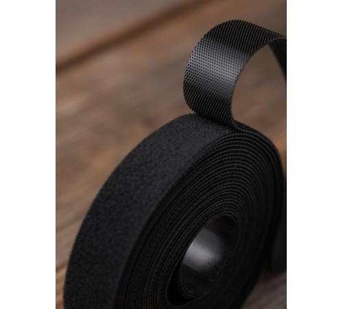 Хомут-липучка 20 мм (5м ролл) черный EKF PROxima  hlft-2-b  EKF