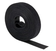 Хомут-липучка 20 мм (5м ролл) черный EKF PROxima  hlft-2-b  EKF