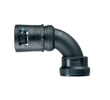 Фитинг AT34/U144/CSF90/BLB, 90°, РА66/алюминий/эласт., черный/голубой, резьба U144, d34, 10 шт. в пачке  7TCA296170R0578  ABB