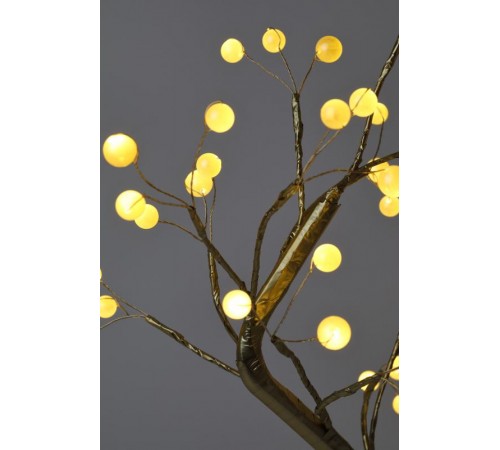 Декоративный светильник Жемчужное дерево h 45 см, ЕGNID - 36W , теплый свет, 36  диодов, 3*АА, IP20  Б0051949  ЭРА
