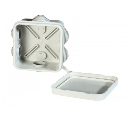 Коробка распределительная 70х70х40, 6 вывода, IP55  КР2605  HEGEL