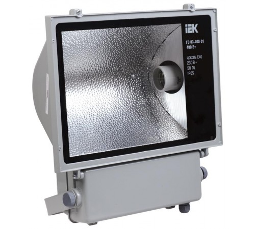 Прожектор ГО 03-400-01 400Вт IP65 серый симметричный  LPHO03-400-01-K03  IEK