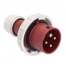 Вилка переносная 0142 3Р+РЕ 16А 380В IP67 EKF PROxima  ps-0142-16-380  EKF