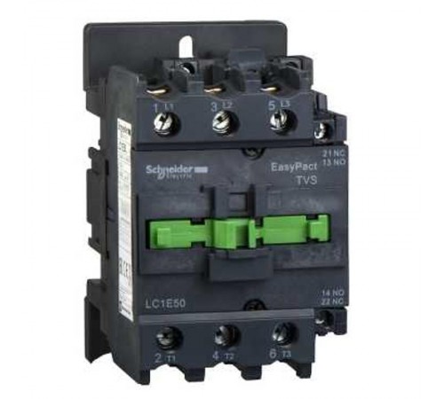 КОНТАКТОР TVS 40А 400В AC3 380В 50ГЦ  LC1E40Q5  Schneider Electric