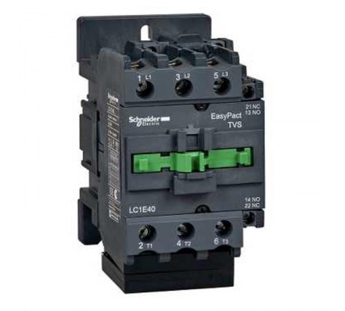КОНТАКТОР TVS 40А 400В AC3 380В 50ГЦ  LC1E40Q5  Schneider Electric