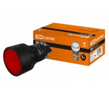 Кнопка SВ-7 "Стоп" красная 1р d22мм/230В   SQ0704-0025  TDM