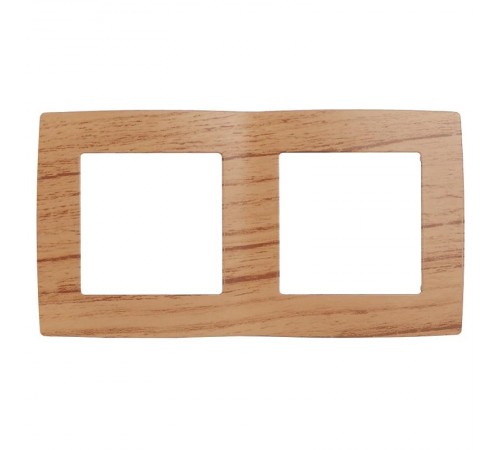 Рамка на 2 поста 12-5002-09  ,  дуб  Б0014759  ЭРА