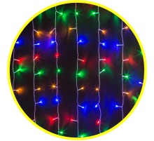 Гирлянда NGF 93 646 NGF-D022-02 (занавес RGBY 357 2*1.5м IP20 TR)  93646  Navigator