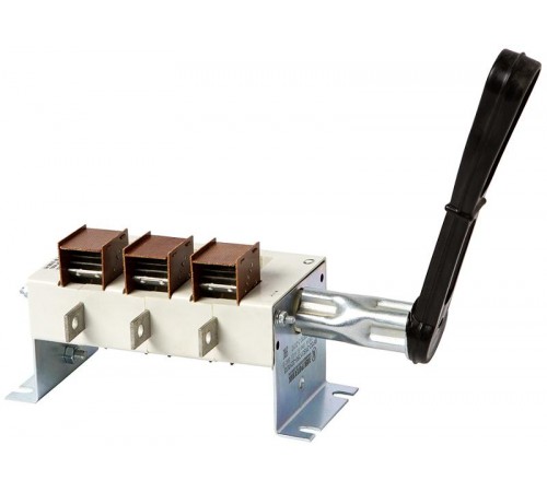 ВР32-31 В 31250-32 УХЛ3, 100А, левая съёмная бок.смещ.рук., 3п на 1 напр., с дуг.кам., IP32,выключатель-разъединитель  (ЭТ)  ET003926  Электротехник