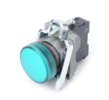 Сигнальная лампа в сборе модульная 22 мм зеленая 24В DC  SB4BVB3  SE